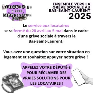 Comment rejoindre vos député.e.s pendant la grève sociale?
