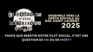 Écoeuré-es d’être méprisé-es : Grève sociale du 28 avril au 4 mai Écoeuré-es d’être méprisé-es : Grève sociale du 28 avril au 4 mai